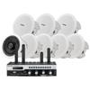 SANSUI T8 Умная Bluetooth система из 8 встраиваемых потолочных динамиков, штекер CN (адаптер в комплекте)