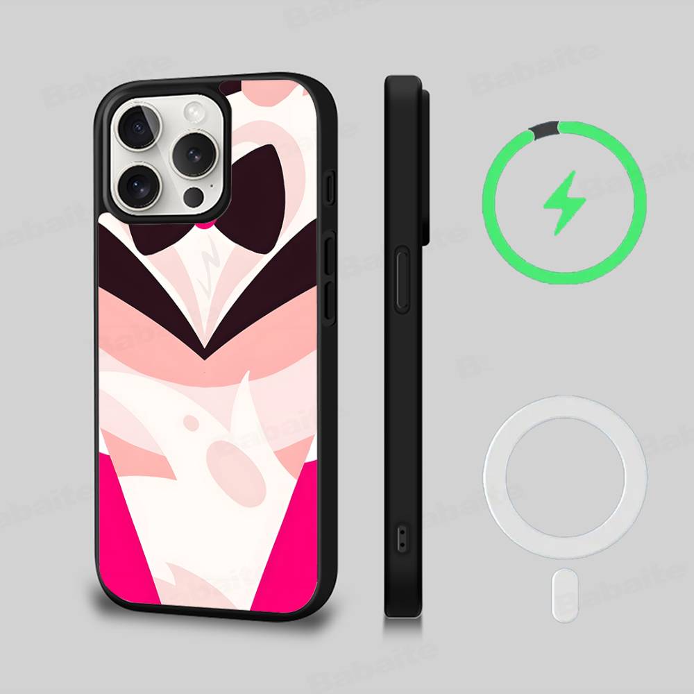Привет A_Arnolds Мультяшный Чехол Для Телефона Для IPhone 17 16 15 14 13 12 11 Pro Max Mini Для Magsafe Магнитная Беспроводная Зарядка