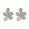 Exaggerated Crystal Flower Earrings 2025: Trendy Statement Studs for Women