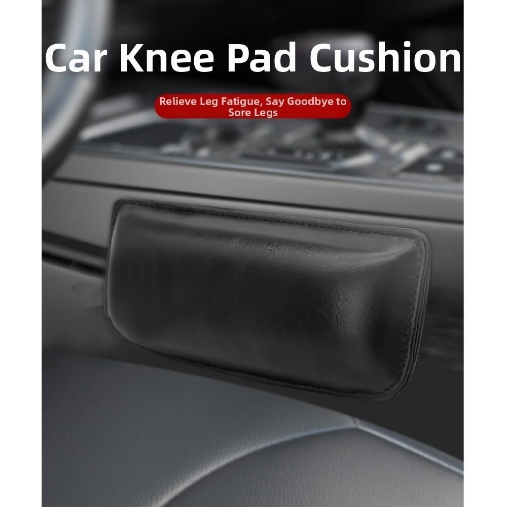 Leather Car Door Armrest Pad Universal Car Center Console Cushion for Knee, Leg, and Elbow Support