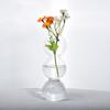 1pc- Bubble Glass Vase Flower Arrangement Hydroponic Spherical Glass Simple Flower Decoration