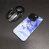Genshin Impact Коломбина Для iPhone 15 14 13 Plus 17 16 12 11 Pro Max Матовый Цветной Серебряный Роскошный Чехол для Телефона