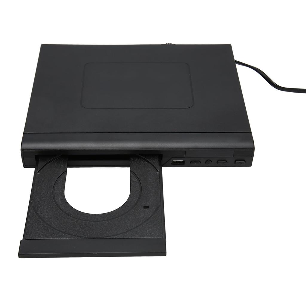 Mini DVD 720P HD Компактный DVD-плеер для дома Маленький CD DVD-плеер с дистанционным AV-выходом USB RCAC-кабель в комплекте Плеер, ТВ, управление, поддержка, 2.0