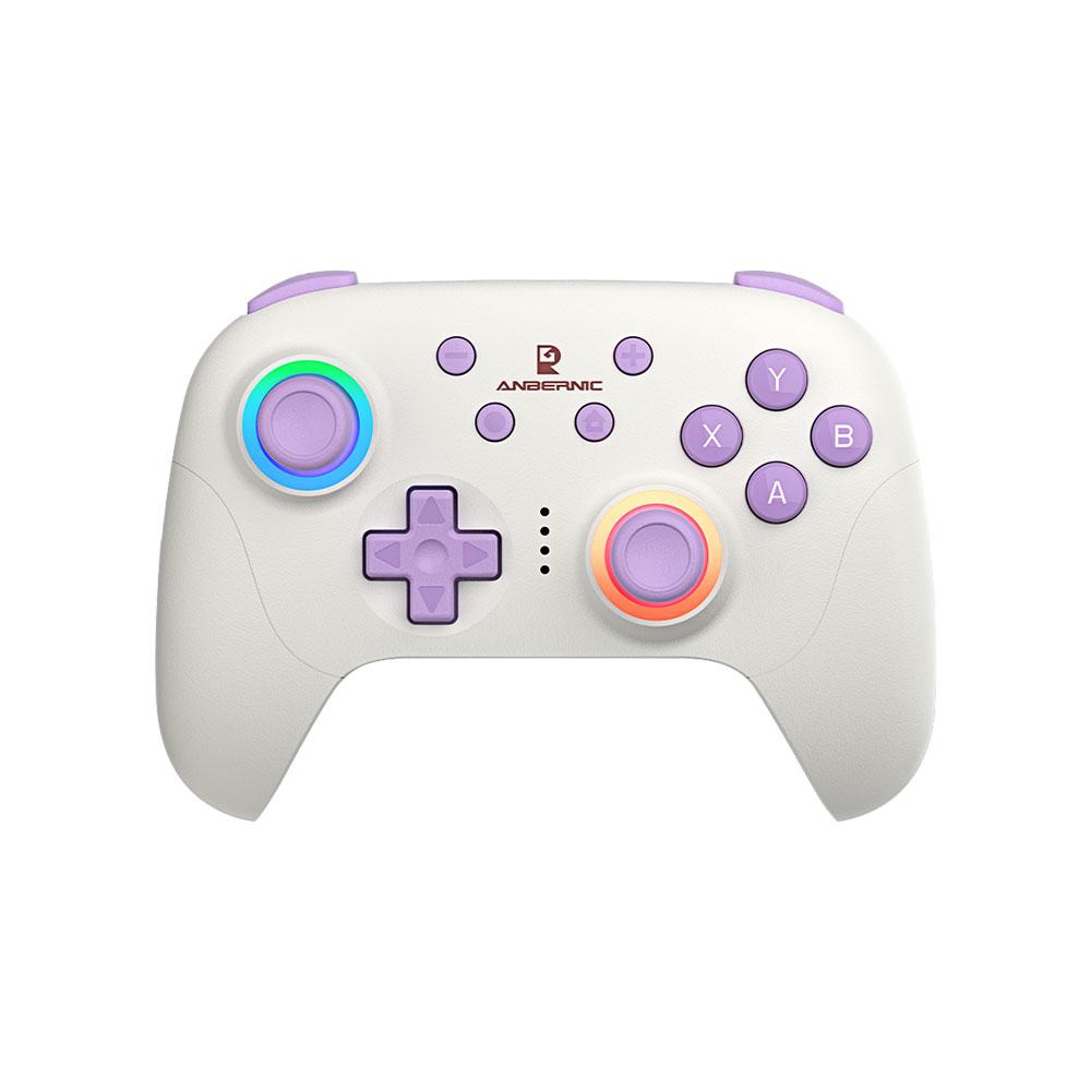 ANBERNIC RG P01 RGP01 Gamepad Wired Wireless Bluetooth for PC Android IOS Steam RGB XBOX Game Controller Hall Effect Joystick