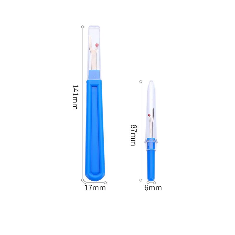 Sewing Seam Ripper Kit Blue Sewing Stitch Thread Unpicker Cutter Remover for Sewing Crafting Needlework Embroidery Tool
