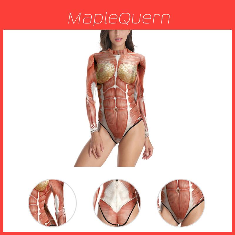 Треугольный купальник с принтом тканей тела для женщин, высокая эластичность, модная одежда для бассейна