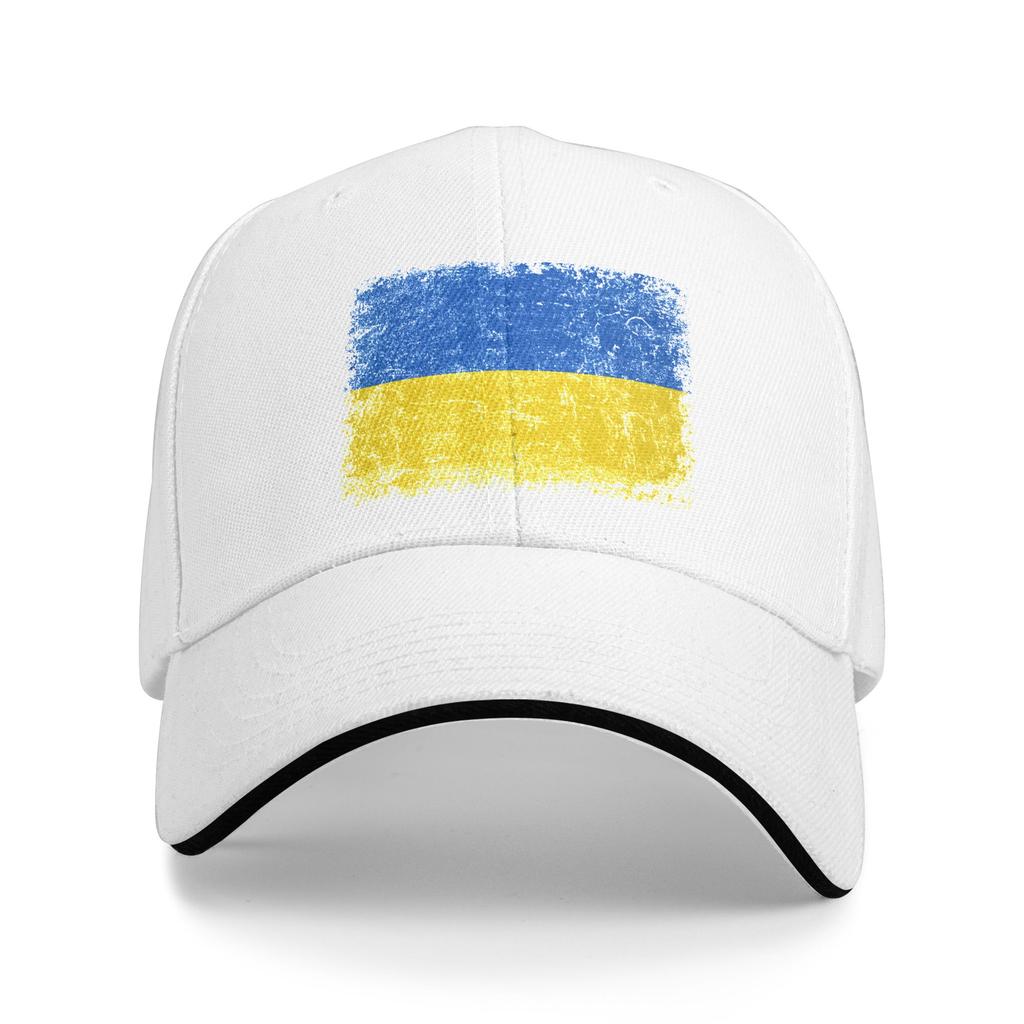 Винтажная Украина Украинский Флаг Гордость Ретро Стиль Бейсболка Классическая Тракерская Шляпа Летняя Женская Мужская Теннис Скейт Бейсболки