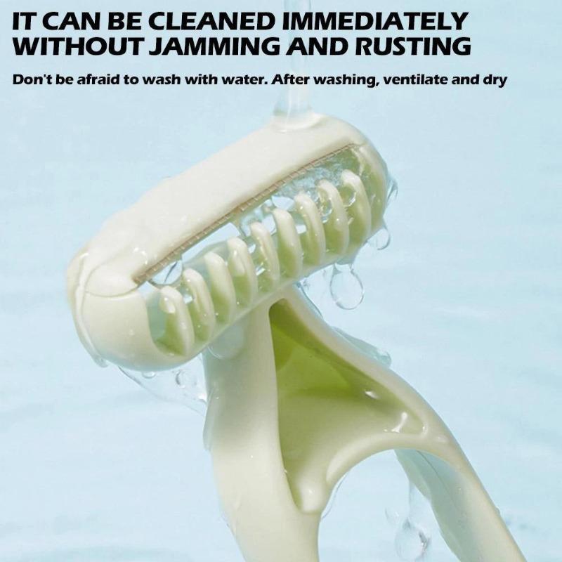 1 шт. Нож для удаления волос на теле, подмышках, ногах, бикини, лезвия для удаления волос, женские, 3 цвета, ручной нож для удаления волос