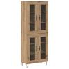 Высокий комод Artisan Oak 69,5 x 34 x 180 см ДСП