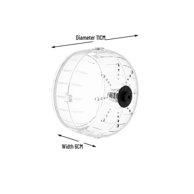 Акриловый замок-клетка для хомяков с прозрачным окном - для помещений, полный комплект