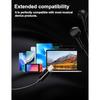 Проводные наушники Type-C совместимые с iPhone 17 16 15 Pro Max HIFI качество звука управление громкостью удобная посадка микрофон USB-C внутриканальные Apple 17e Air