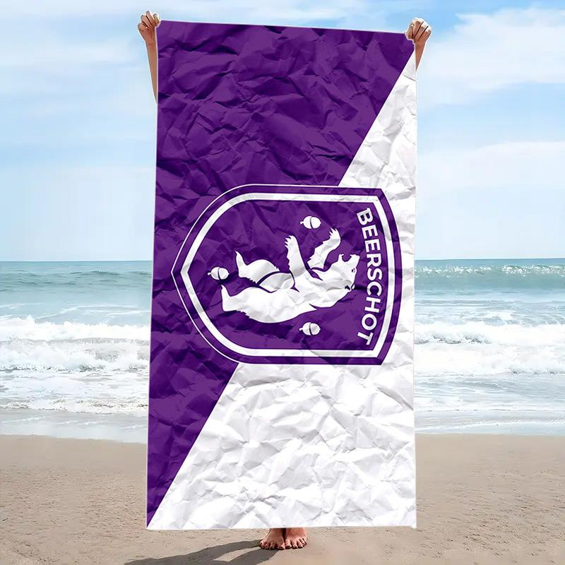 K Beerschot VA Print Beach Towel, Large Soft Quick Dry Towel for Beach Camping Swimming