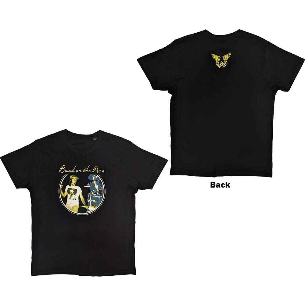 Paul McCartney Band On The Run Paul T-Shirt Black New Unisex T-Shirt