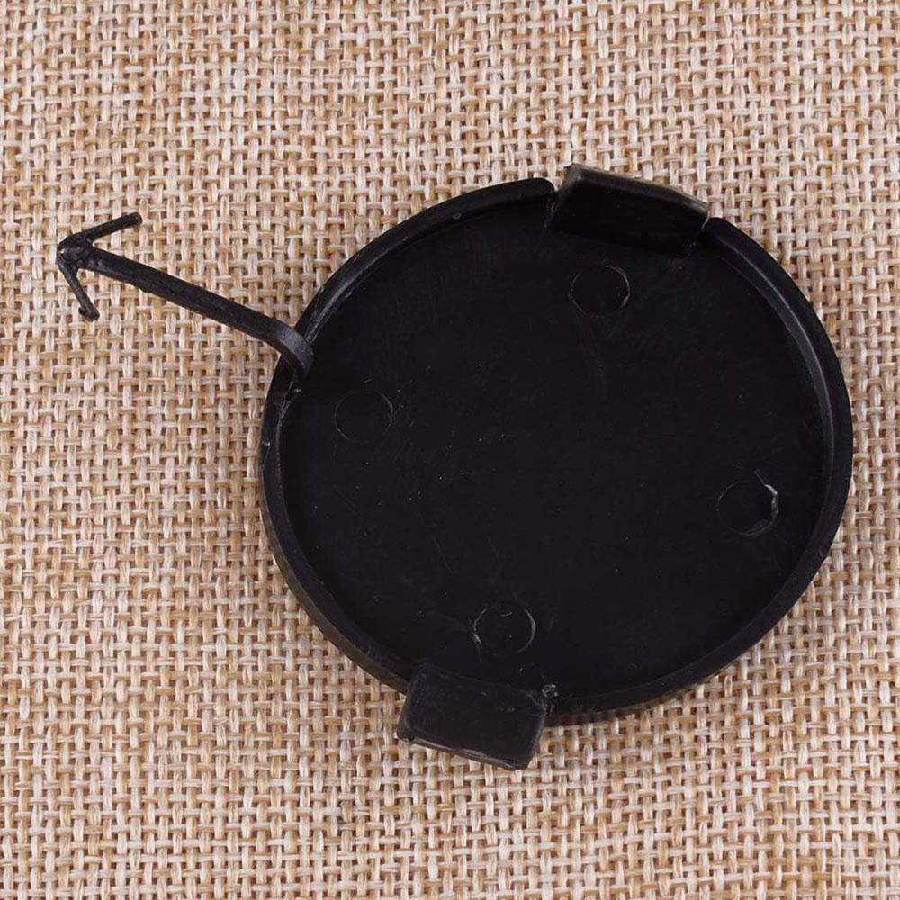 2 шт. Крышка проушины буксировочного крюка Задняя Передняя крышка бампера Негрунтованная Для Mitsubishi Lancer 08-16