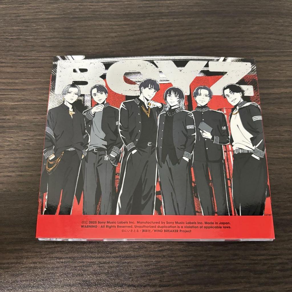 [Б/У] SixTONES BOYZ Издание первого пресса A Издание первого пресса B CD