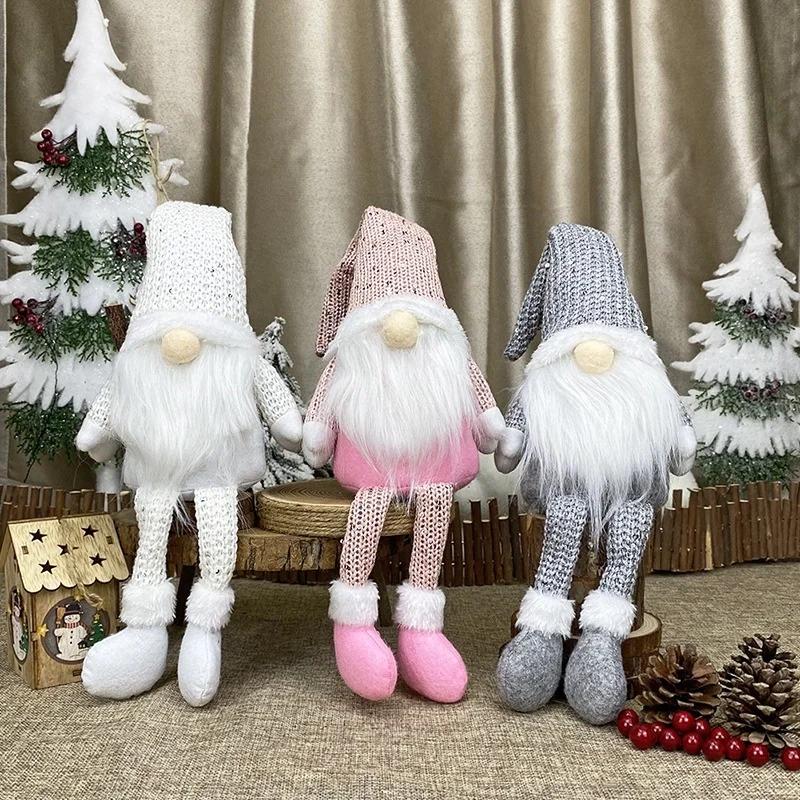 Christmas Ornament Faceless Doll Merry Christmas Decorations