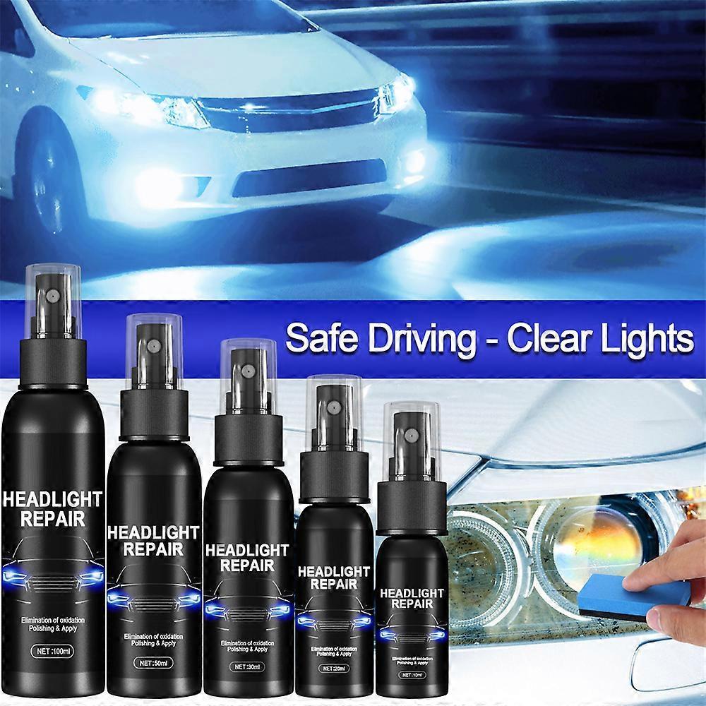 100ml Car Headlight Lens Restoration Repair Fluid Polishing Cleaner Spray