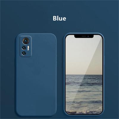 Чехлы для XIAOMI 12 Lite, мягкий жидкий силиконовый чехол для телефона для Xiaomi 12/12 Pro/12Lite 5G/12T Pro OnePlus 9 Redmi Note 10 11s 11, чехол с квадратным краем