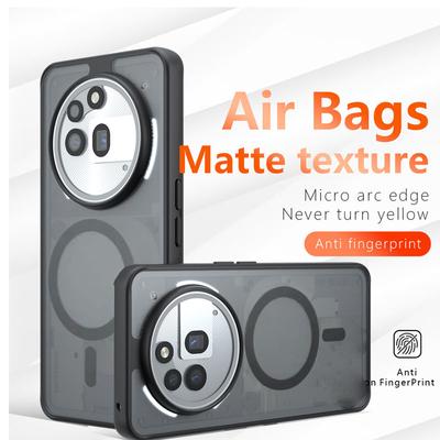 Для Magsafe Магнитный Матовый Акриловый Чехол Для Телефона Nothing Phone 3A Pro 3A Ударопрочный Беспроводной Зарядный Чехол для Nothing Phone3a Pro