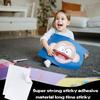 30 листов двустороннего скотча формата А4, прозрачный, сильный клейкий скотч