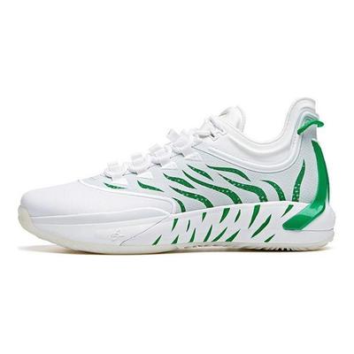 Баскетбольные кроссовки Gordon Hayward GH1 с противоскользящей подошвой, амортизирующие, мужские, белые, зеленые 112011103-4