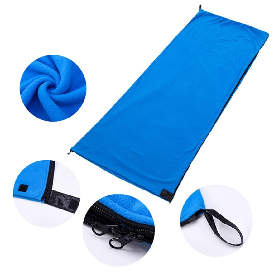 Fleece Sleeping Bag Outdoor Adult Sleeping Bag