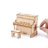 3D for Adults Piano Model Kit Construction Craft Piggy Bank Tabletop Ornament
