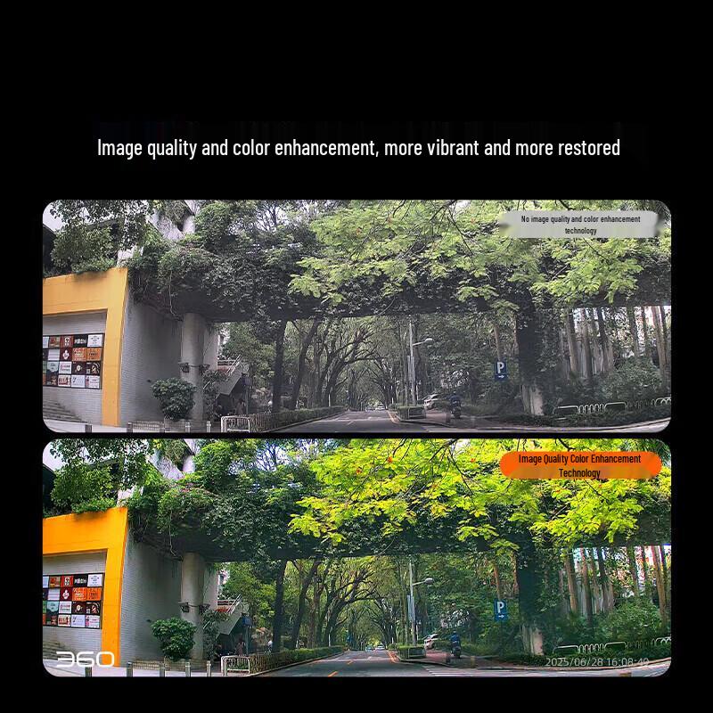 360 K380 Истинный 4K Видеорегистратор (Китайская версия)