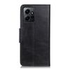 For Xiaomi Redmi Note 12 4G Crazy Horse Texture Phone Leather Case Anti-drop Stand Wallet Cover