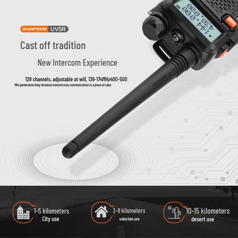 BAOFENG UV-5R Dual-Band Two-Way Radio (CN version)