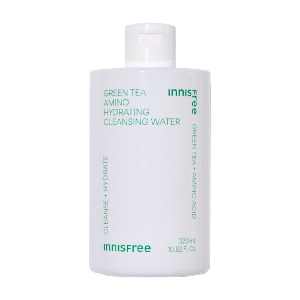 Innisfree Увлажняющая очищающая вода с аминокислотами Green Tea 320 мл