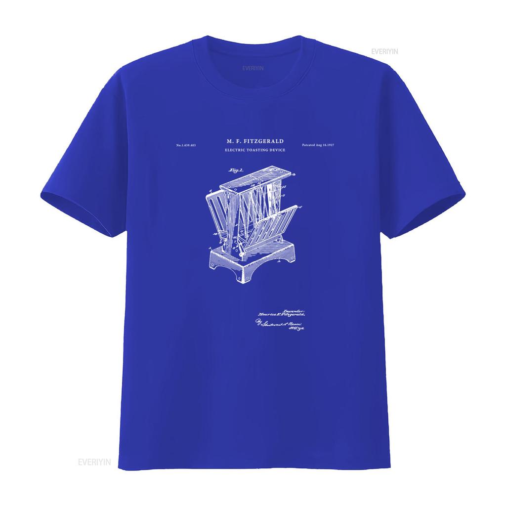 Vintage Sunbeam Radiant Control Toaster Patent Design T Shirt Retro Automatic Old Style Pt498 vintage Washed Breathable graphic