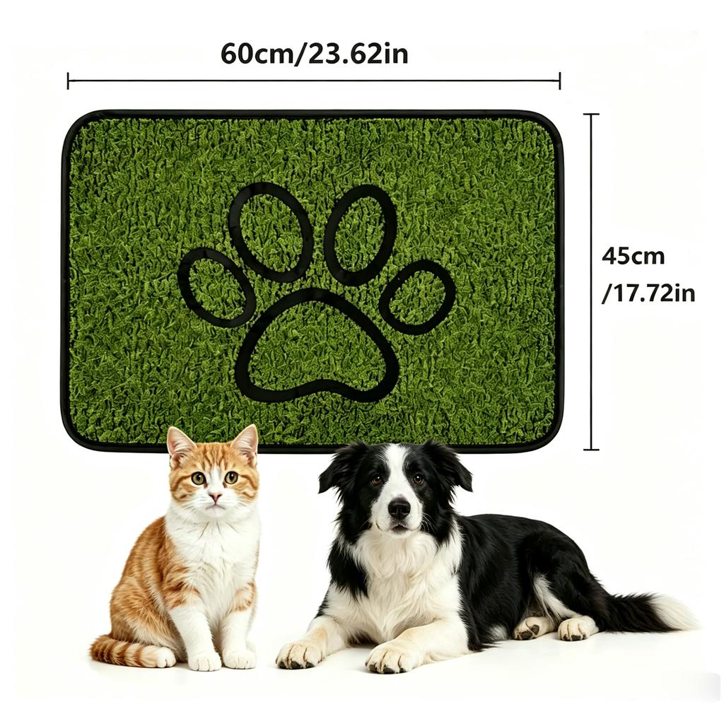 Washable & Reusable Dog Urine Pads Suitable for Training Super Absorbent Leak-Proof PuppyPads with Non-Slip Base 60*45cm