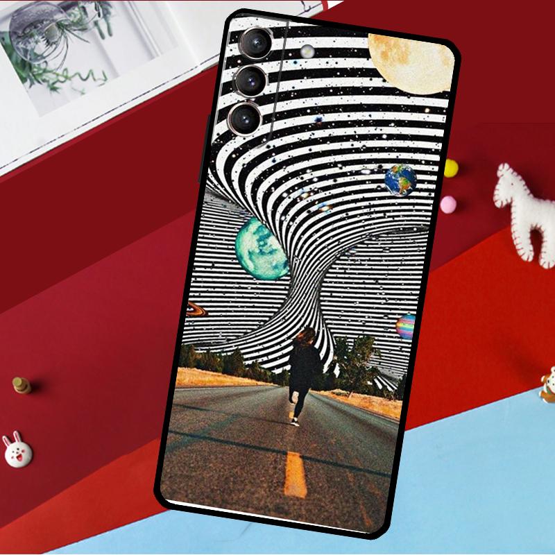 Арт Эстетичный Триповый Психоделический Чехол Для Samsung Galaxy S26 S25 S24 S21 S22 S23 Ultra S10 Plus S20 FE S25 FE Чехол для Телефона