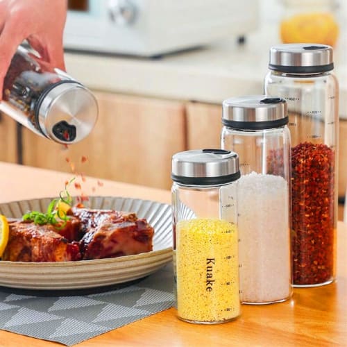 Seasoning Container, Dressing Bottle, Salt and Sugar Container, Pepper Shaker, Spice Container, Salt and Pepper Shaker, Sugar, Salt and Pepper Contain
