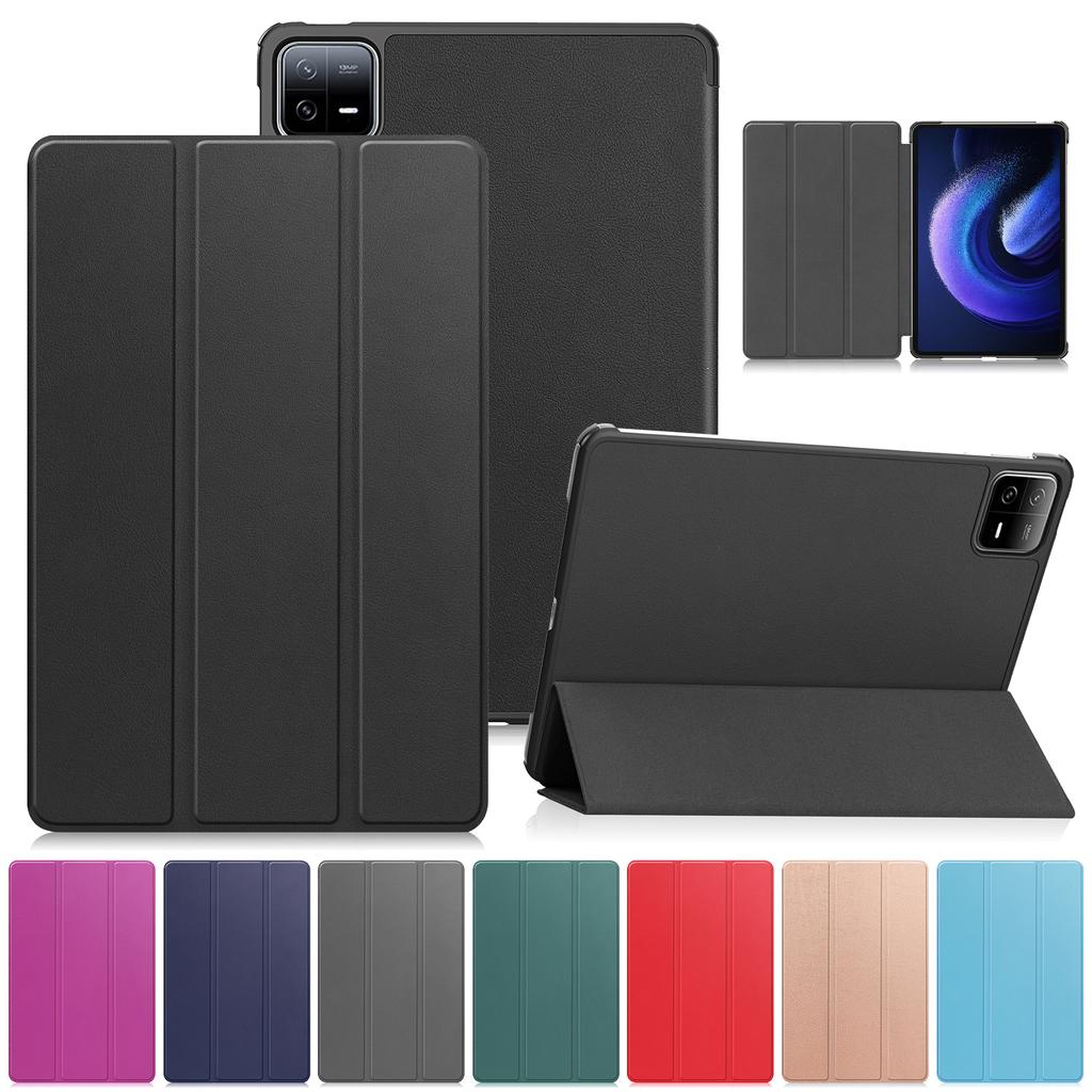 For Xiaomi Mi Pad 6 /5 Pro 11 Tablet Shockproof Leather Smart Stand Case Cover Xiaomi Redmi Pad SE 10.6 Protective Shell Case