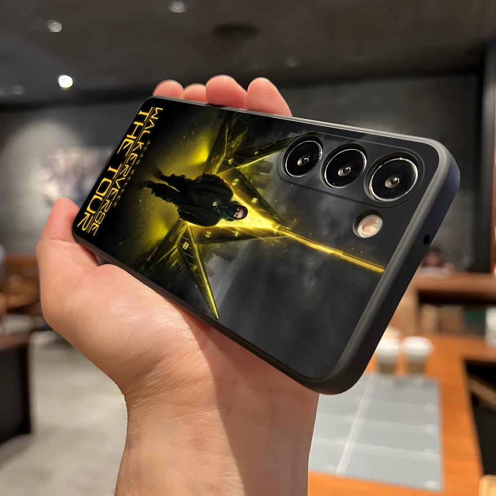 Мировой Хит DJ Алан Уокер Чехол для Телефона Для Samsung A56 A36 A26 A16 A15 A25 A35 A55 A14 A34 A24 A54 Черный Мягкий Чехол