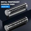Metal Car Temporary Parking Card Rotate Phone Number Plate Auto Accessories For Opel OPC Astra J H G K Insignia Corsa D B E YC4