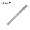 Precision Metric Imperial Metal Drawing Double Sided Straight Ruler Stainless Steel Metric/Inch