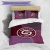Servette FC Печатный комплект постельного белья из 3 предметов Дышащий пододеяльник с наволочками Декоративное постельное белье для спальни Дома