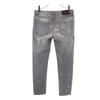 Brunello Cucinelli Made In Italy Tapered Denim Pants USA4 Gray Jeans Women Used