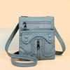 Women's Soft Leather Coin Purse Crossbody Bag