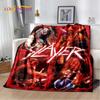 Slayer Heavy Metal Band Soft Plush Blanket,Flannel Blanket Throw Blanket for Living Room Bedroom Bed Sofa Picnic Cover Warm Kids