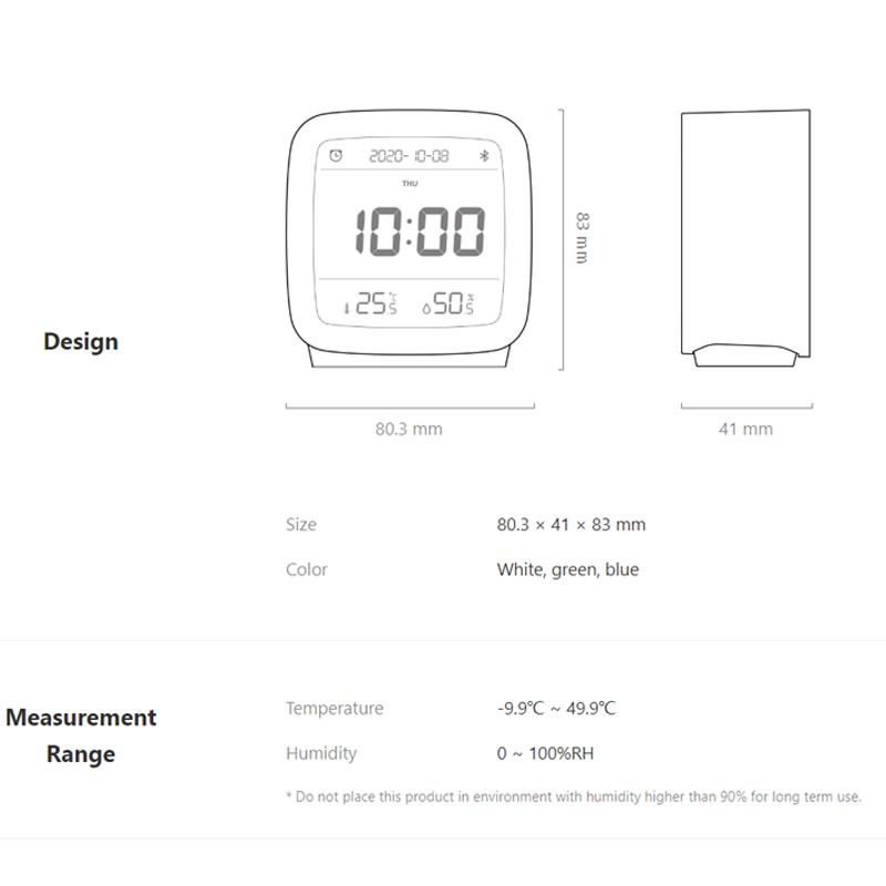 Bluetooth будильник Xiaomi Qingping