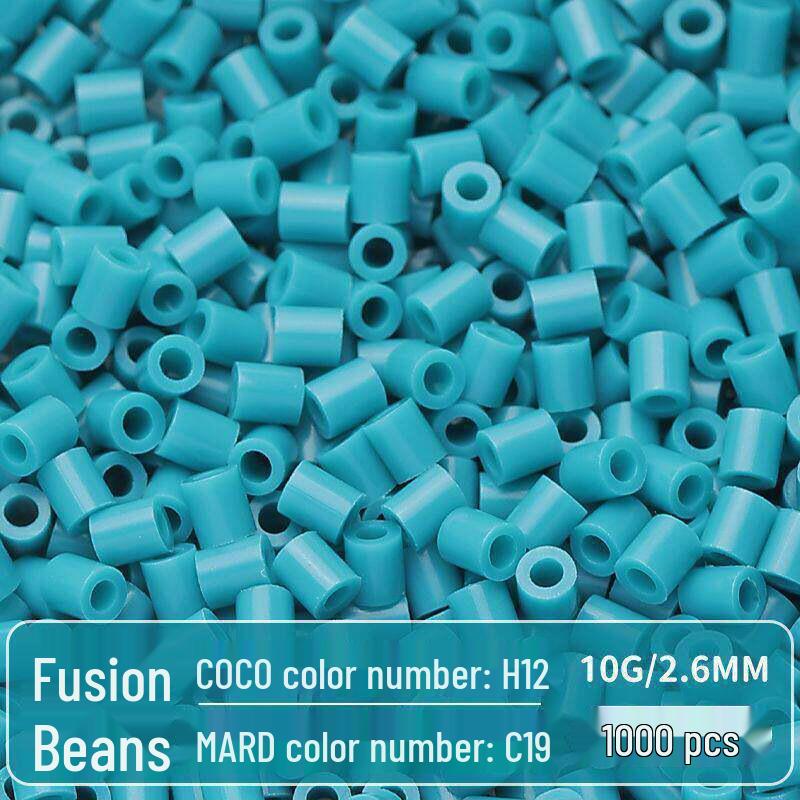 Серия Цветов C, Набор для пополнения бусин, 2,6 мм, 1000 штук - 10 г бусин Fusion