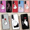 Kpop Finger Heart для Redmi Note 12 Pro Plus Чехол для Redmi Note 10 8 9 11 Pro 12S 11S 10S 9S 9C 10C 12C Чехол