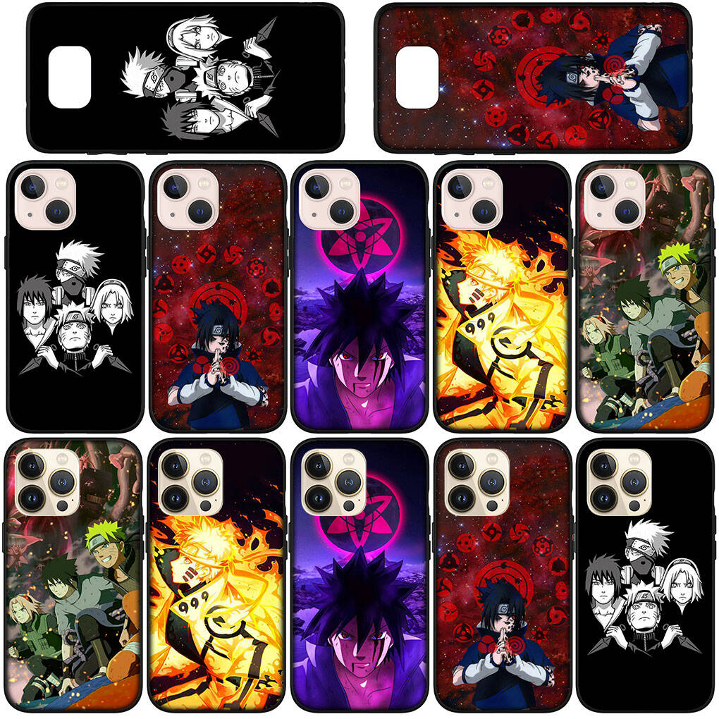 Phone Case for Samsung Galaxy S25 S23 S24 Ultra FE Plus A05 A06 A15 A16 A36 A37 A35 A54 A55 A56 A57 A25 A26 A53 Wallpaper Naruto Uchiha Sasuke Cover