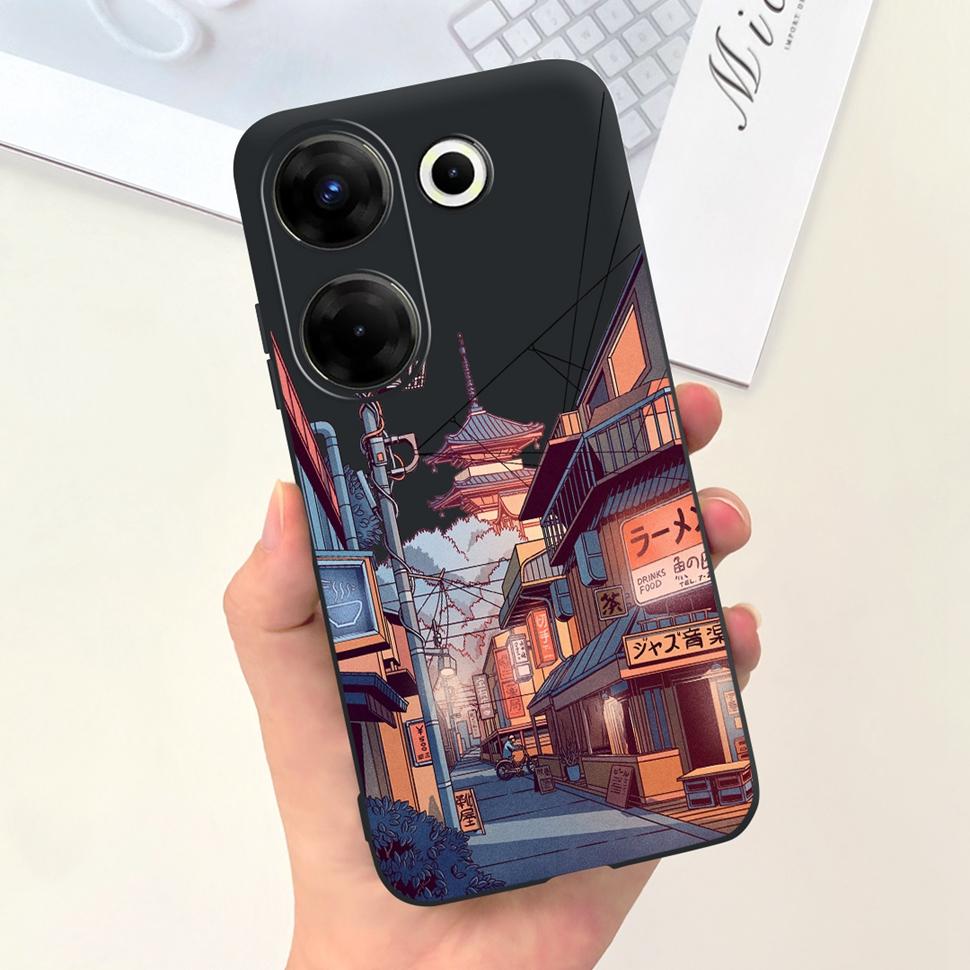 Чехол Для Tecno Camon 20 Pro 5G Модный Чехол Для Tecno Camon 19 Camon19 Camon20 Pro Мягкий Силиконовый Ударопрочный Чехол-Оболочка Для Телефона