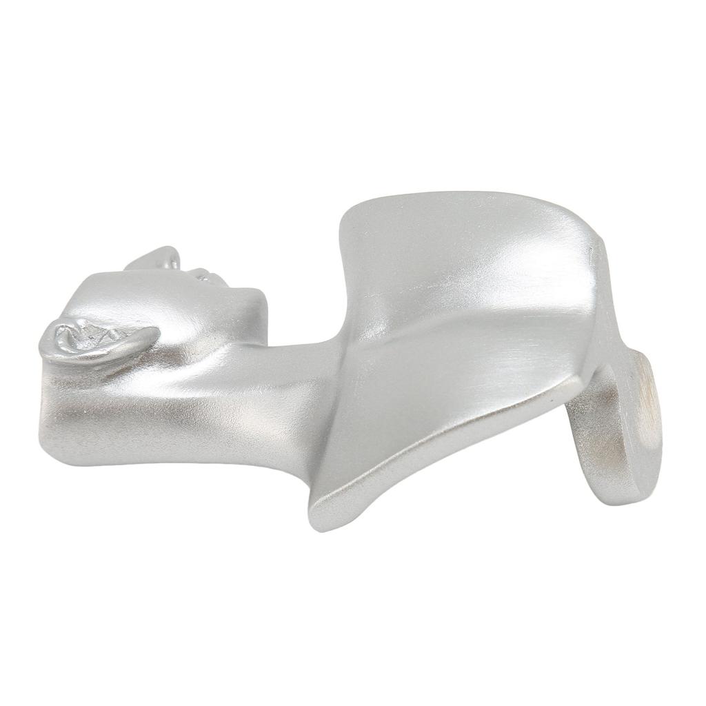 Mannequin Earring Display Stand Resin Mannequin Earring Organizer Silver for Pendant Ring S Sliver