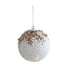 Christmas Ball Ornaments Glitter Sequin Faux Pearl Hanging Ball Decoration Shatterproof Foam Ball Christmas Tree Ornaments